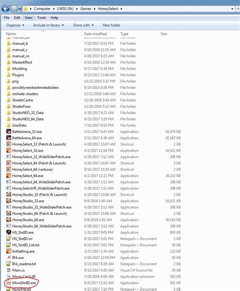 Mod List Fix for HSResolveMoreSlotID .